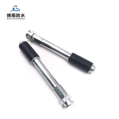 Κατασκευαστική επικάλυψη M8 Flat Head Nipple Steel Injection Packers 16*120mm