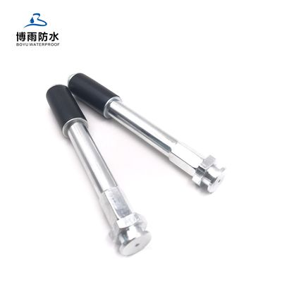 Κατασκευαστική επικάλυψη M8 Flat Head Nipple Steel Injection Packers 16*120mm